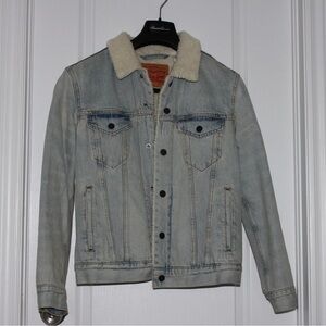 Levi’s Men's Denim Sherpa Jacket